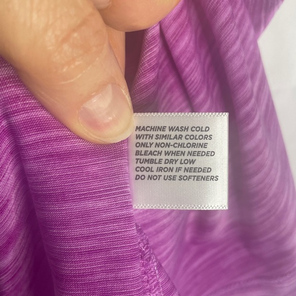 Lady Hagen Violet Polo Shirt Size Large - Picture 7 of 7